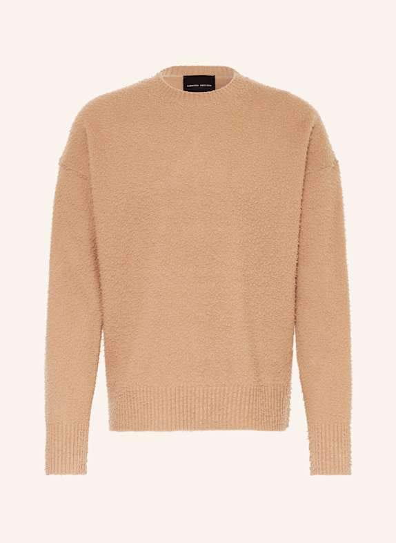 roberto collina Pullover CAMEL
