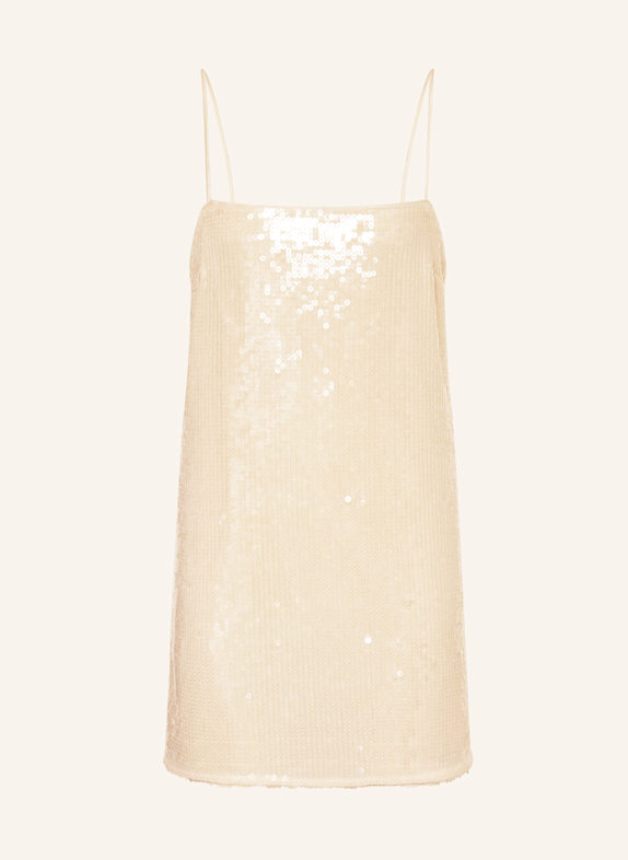 ROTATE Cocktailkleid SEQUIN mit Pailletten ECRU