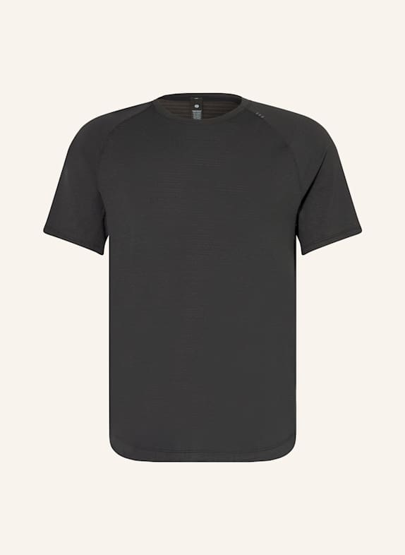 lululemon T-shirt LICENSE TO TRAIN CZARNY