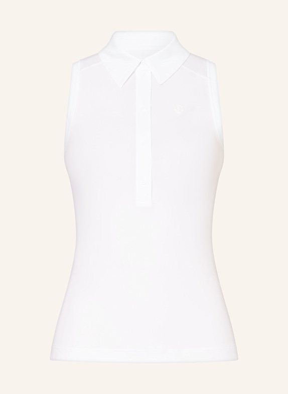 lululemon Funktions-Poloshirt WEISS