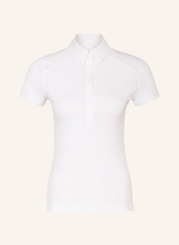 lululemon Funktions-Poloshirt WEISS