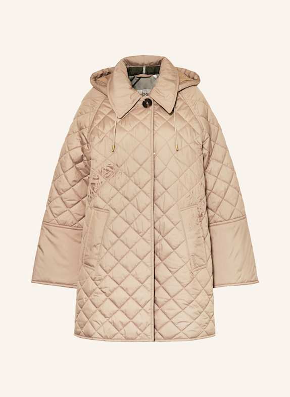 Barbour Steppmantel CARA mit abnehmbarer Kapuze BEIGE