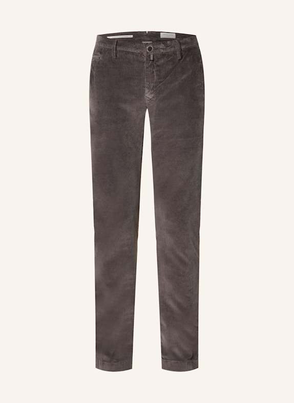 JACOB COHEN Cordchino BOBBY Slim Fit DUNKELGRAU