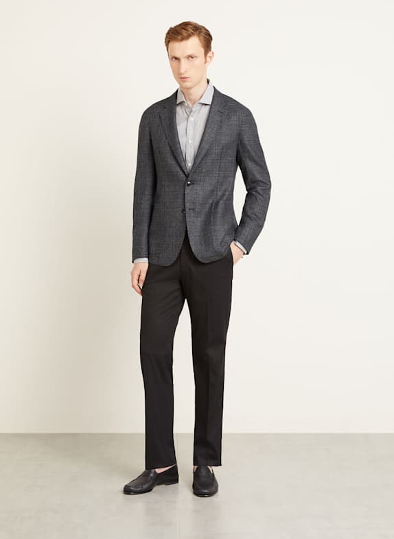 ZEGNA Sako Extra Slim Fit DONKERGRIJS