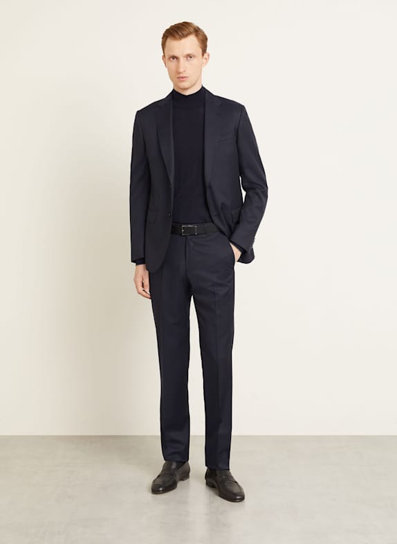 ZEGNA Anzug Tailored Fit DUNKELBLAU