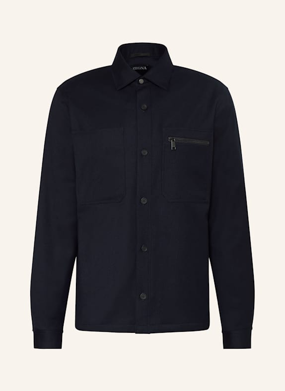 ZEGNA Overshirt DARK BLUE