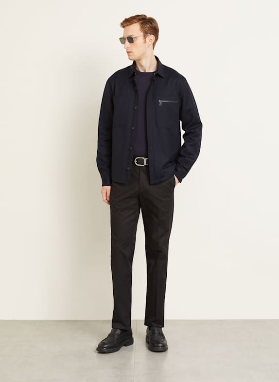 ZEGNA Overjas DONKERBLAUW