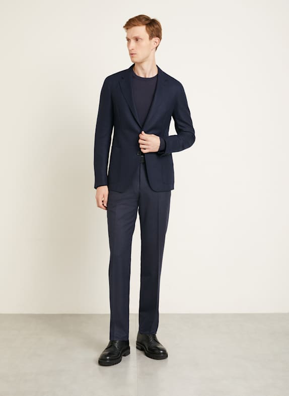 ZEGNA Sako Extra Slim Fit DONKERBLAUW