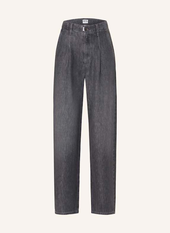 PNTS Wide Leg Jeans THE LOOSE DUNKELGRAU