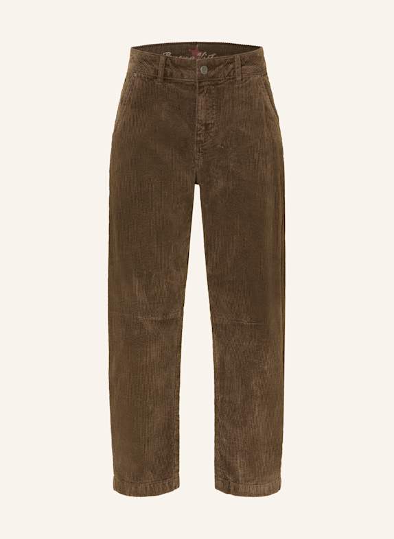 Buena Vista Barrel jeans made from corduroy KHAKI