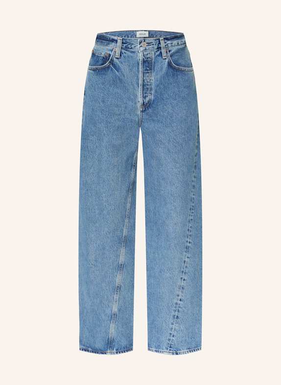 AGOLDE Džíny TWIST LOW SLUNG BAGGY myth  bright md ind