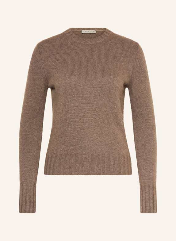 lunaria cashmere Cashmere-Pullover TAUPE