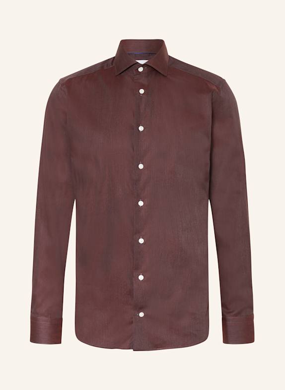 ETON Chemise Slim Fit ROUGE FONCÉ