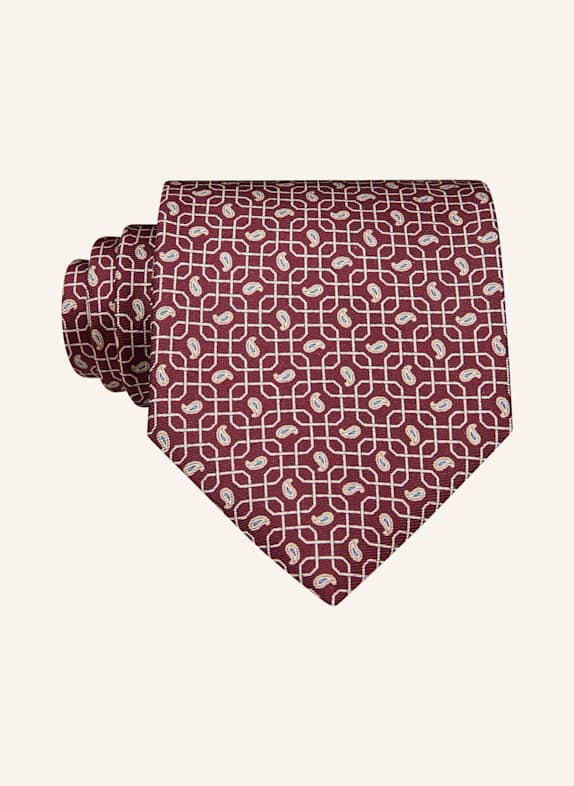 ETON Tie DARK RED/ BEIGE/ BLUE