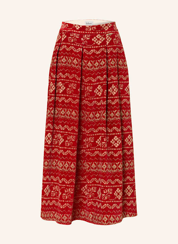 Luis Trenker Rock LUNATALINA ROT / CREME