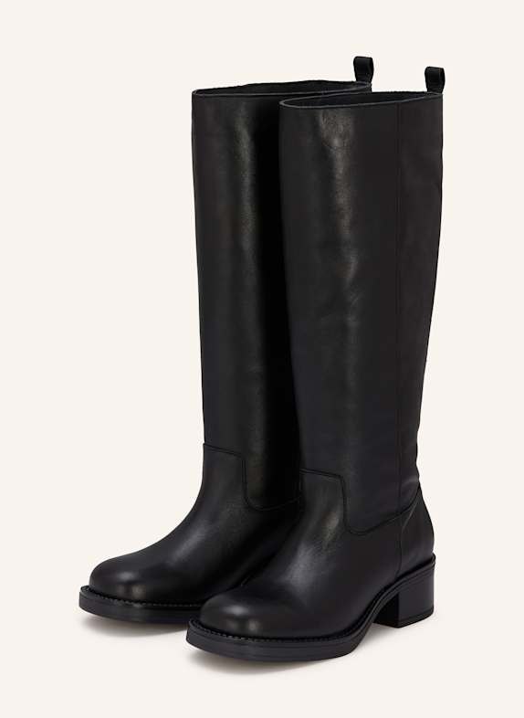 MRS & HUGS Stiefel SCHWARZ