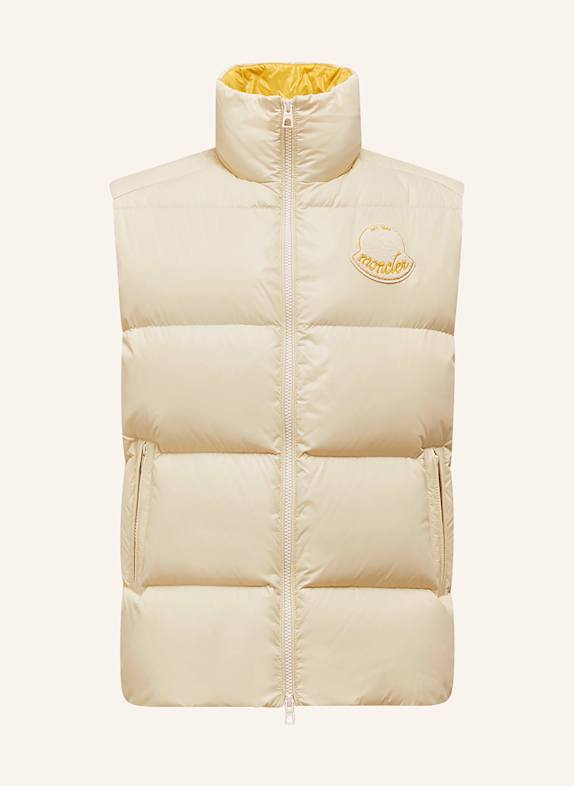 MONCLER Lightweight-Daunenweste LIPSI WEISS