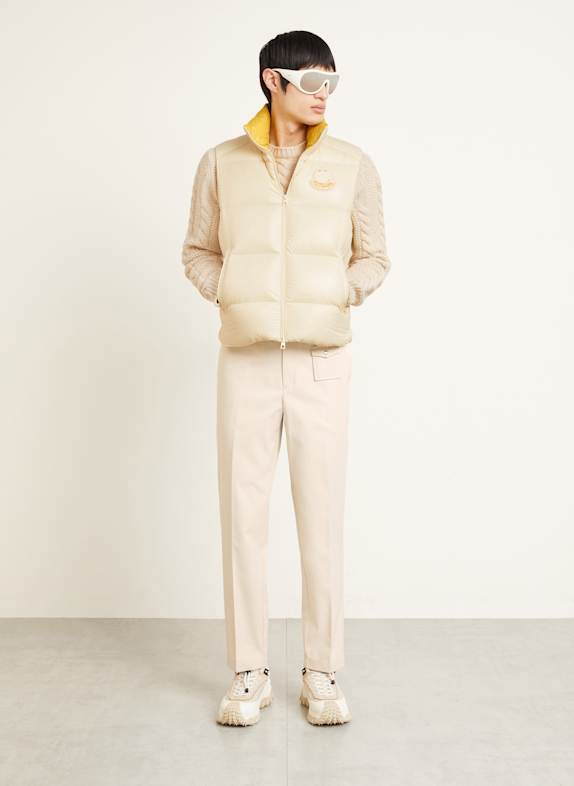 MONCLER Lightweight-Daunenweste LIPSI WEISS