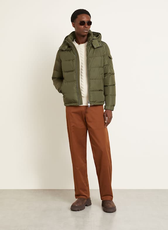 MONCLER Daunenjacke OLIV