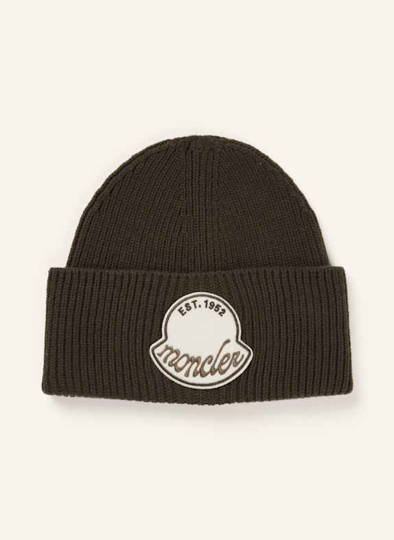 MONCLER Mütze DUNKELGRÜN