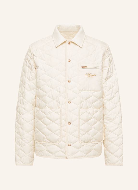 MONCLER Lightweight down jacket KASTOS ECRU
