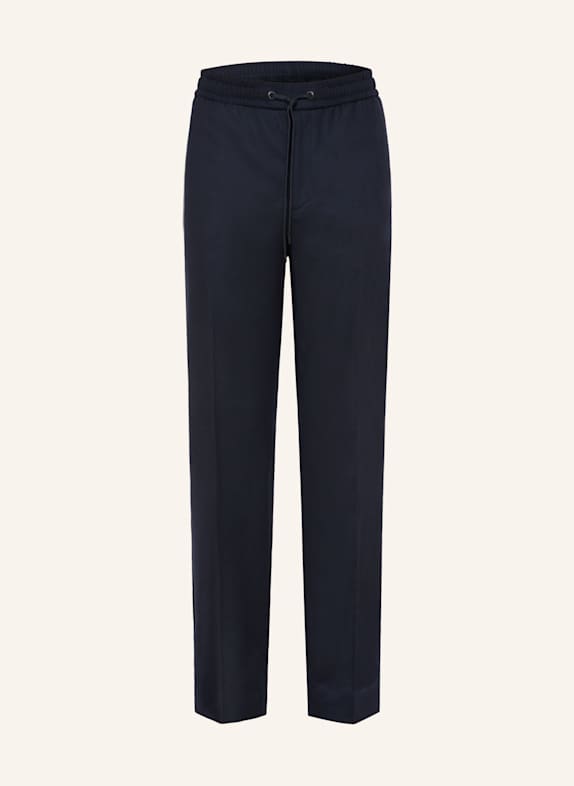 MONCLER Hose im Jogging-Stil Slim Fit mit Cashmere DUNKELBLAU