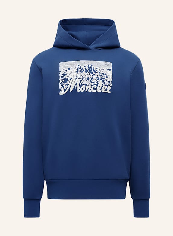 MONCLER Hoodie BLAU