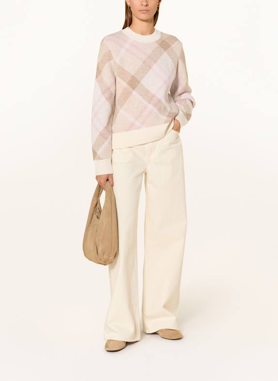 Barbour Trui SARA BEIGE / ECRU / ROSE CLAIR