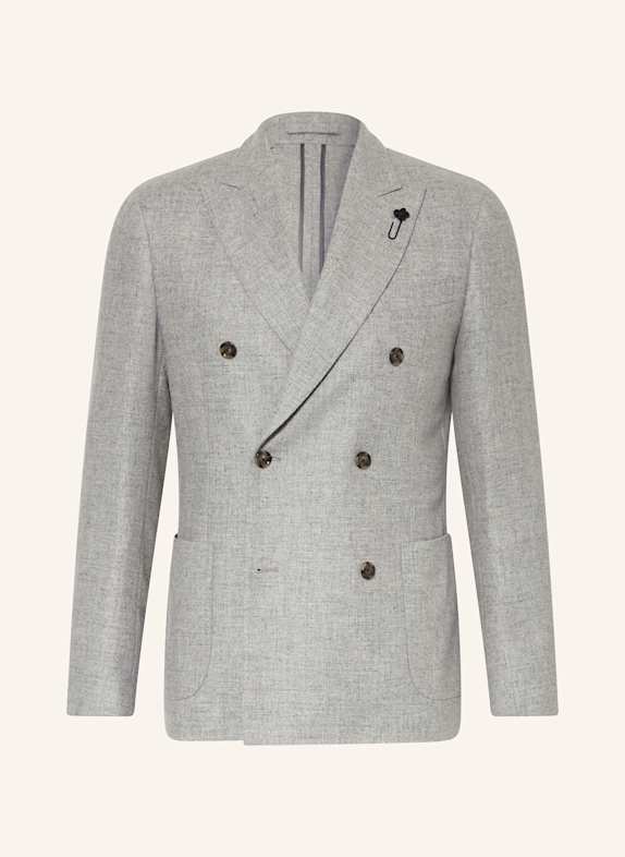 LARDINI Sakko Extra Slim Fit HELLGRAU
