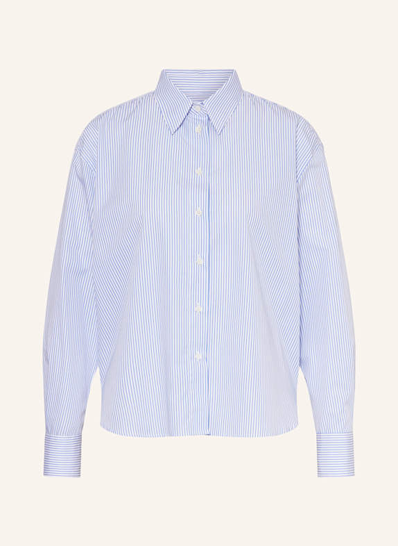 ROBERT FRIEDMAN Hemdbluse WEISS/ HELLBLAU