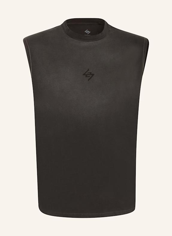 247 REPRESENT Tank top oversize 247 MOTION CZARNY