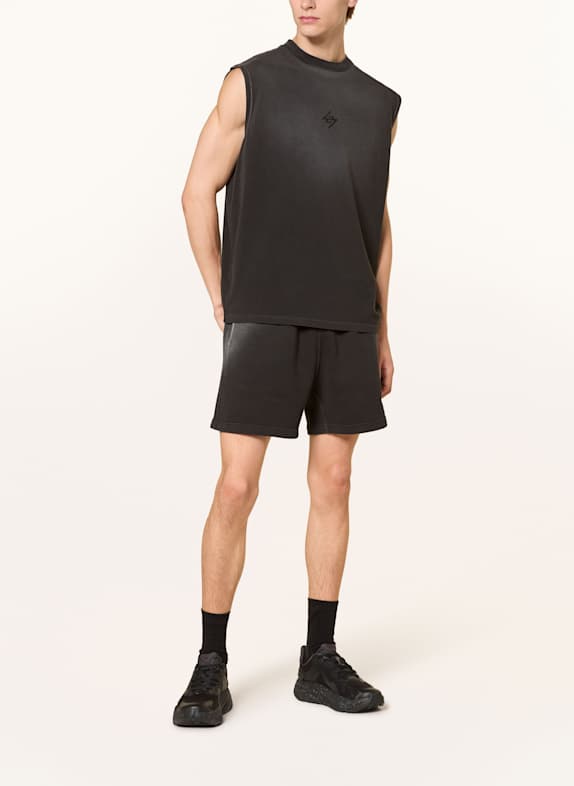 247 REPRESENT Oversized tanktop 247 MOTION ZWART