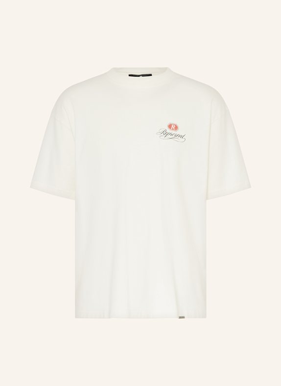 REPRESENT Koszulka oversize GRAND VINTAGE KREMOWY