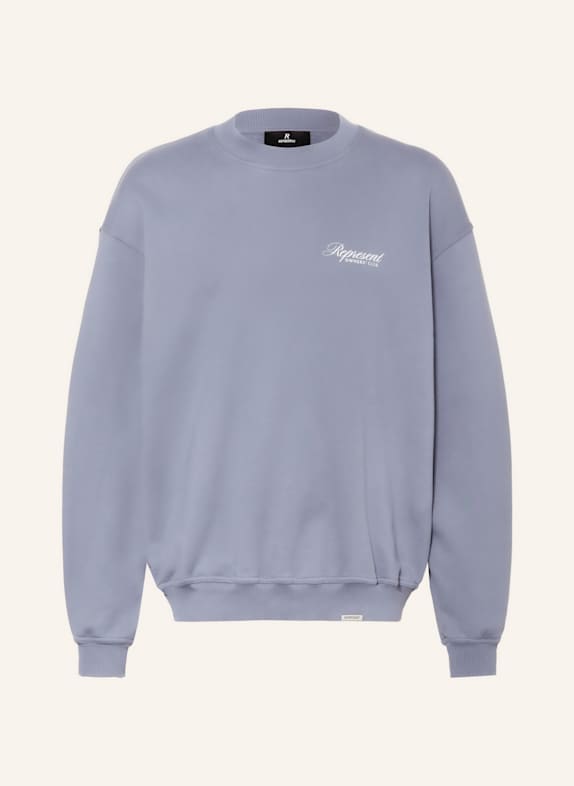 REPRESENT Sweatshirt BLAUGRAU