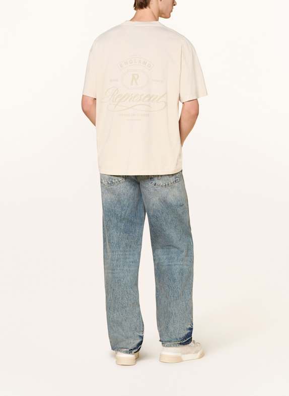 REPRESENT T-shirt ECRU