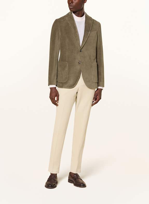 CIRCOLO 1901 Cord jasje slim fit OLIJF