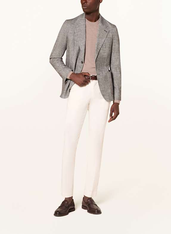 CIRCOLO 1901 Flanellen colbert Extra Slim Fit DONKERGRIJS