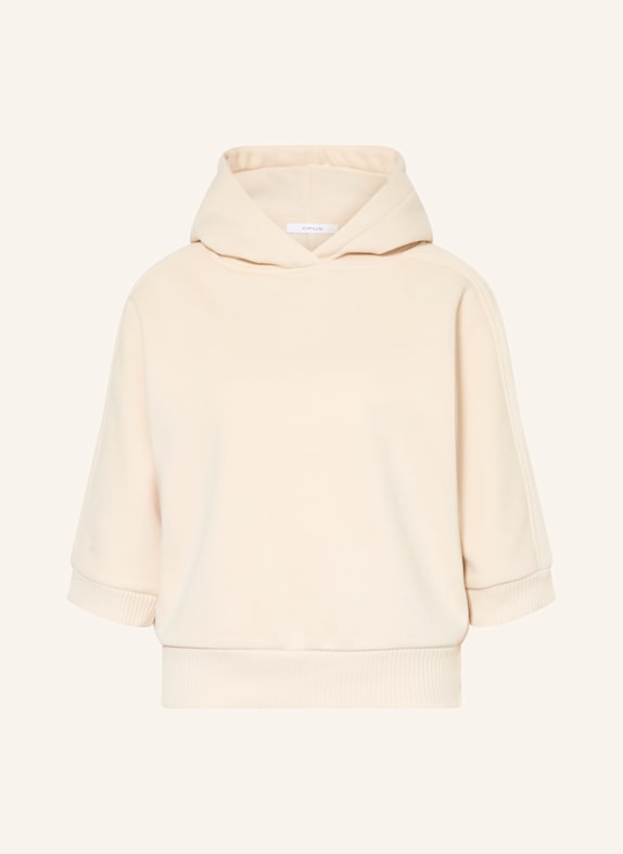 OPUS Hoodie GODIE mit 3/4-Arm CREME