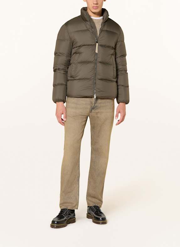 WOOLRICH Down jacket KHAKI