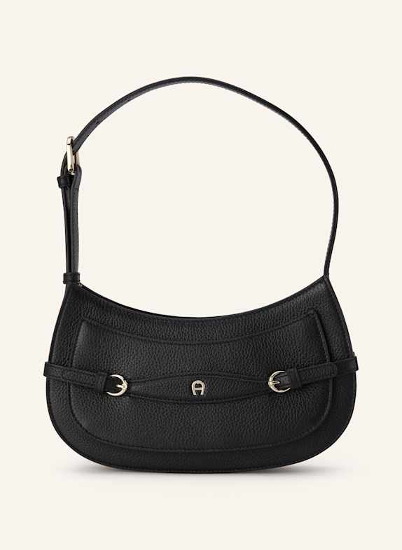 AIGNER Torba na ramię CAVALLO XS CZARNY