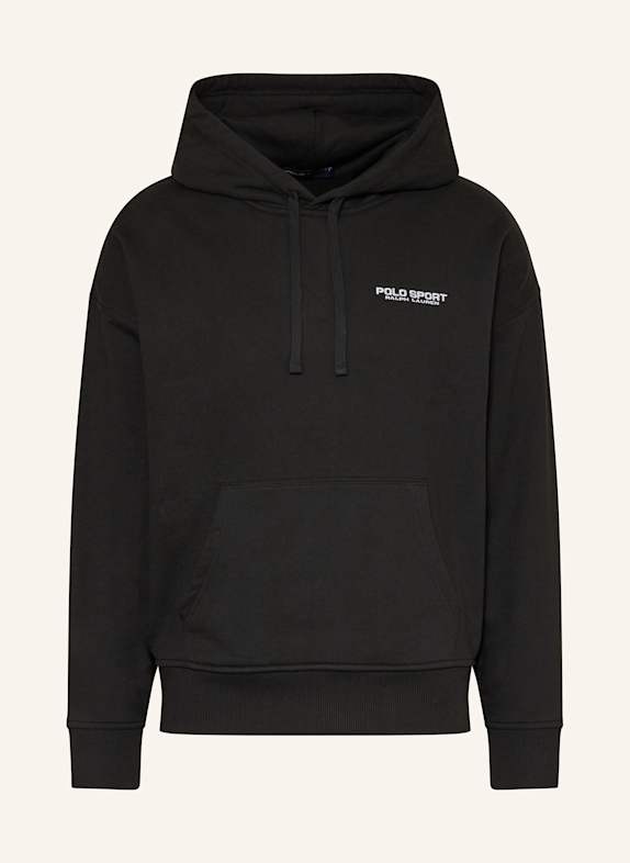 POLO SPORT Hoodie BLACK/ WHITE