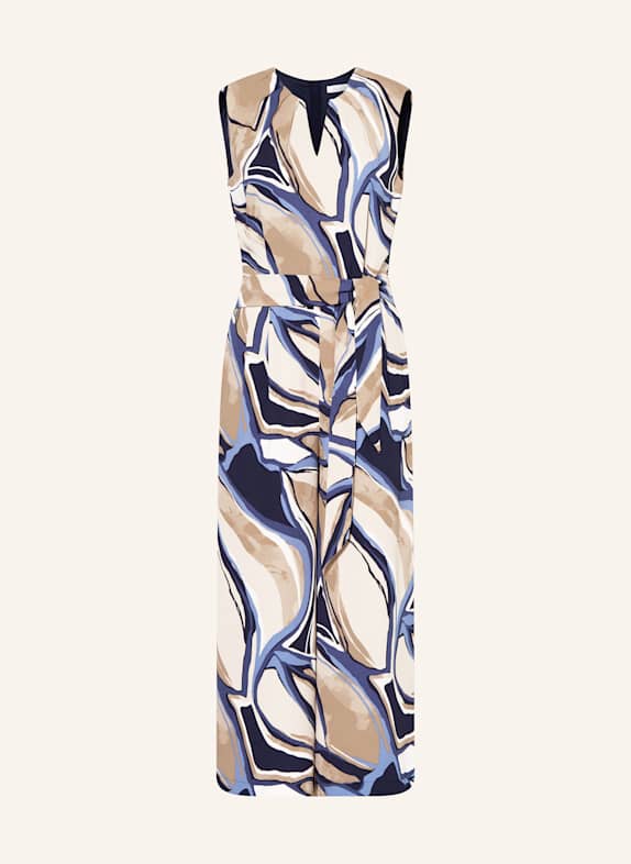 BETTY&CO Jumpsuit BEIGE/ BLAU/ DUNKELBLAU