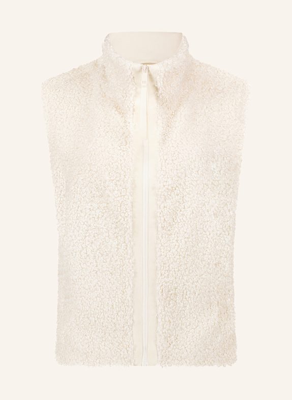 BETTY&CO Teddyfell-Weste ECRU