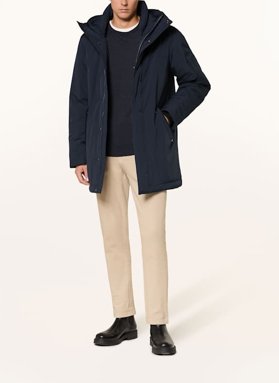 Marc O'Polo parka MØRKEBLÅ