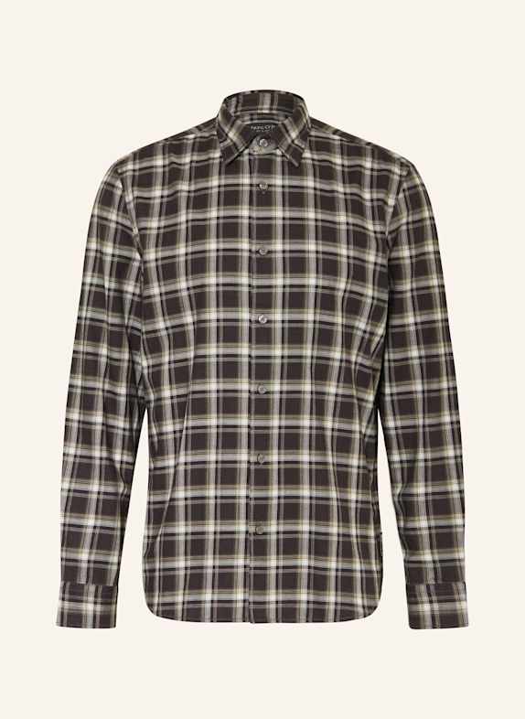 Marc O'Polo Koszula regular fit CZIEMNOSZARY / BIAŁY / OLIWKOWY
