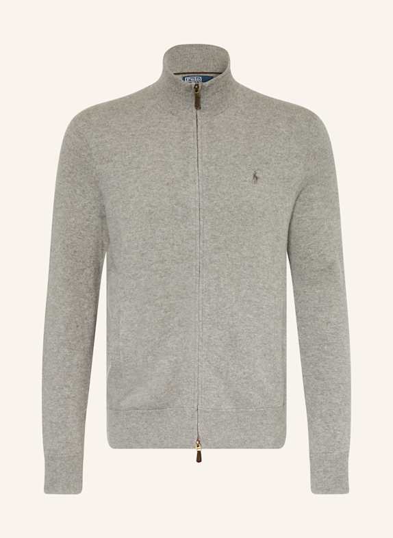 POLO RALPH LAUREN Strickjacke GRAU