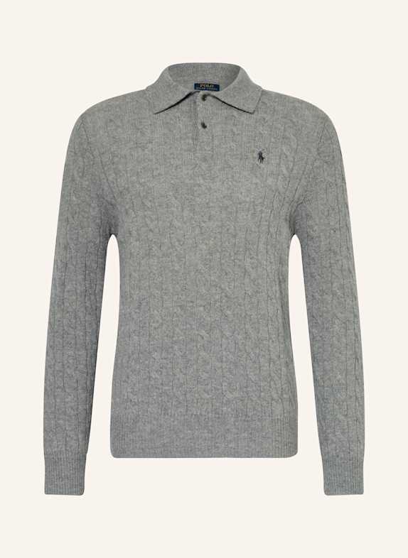 POLO RALPH LAUREN Cashmere-Pullover GRAU
