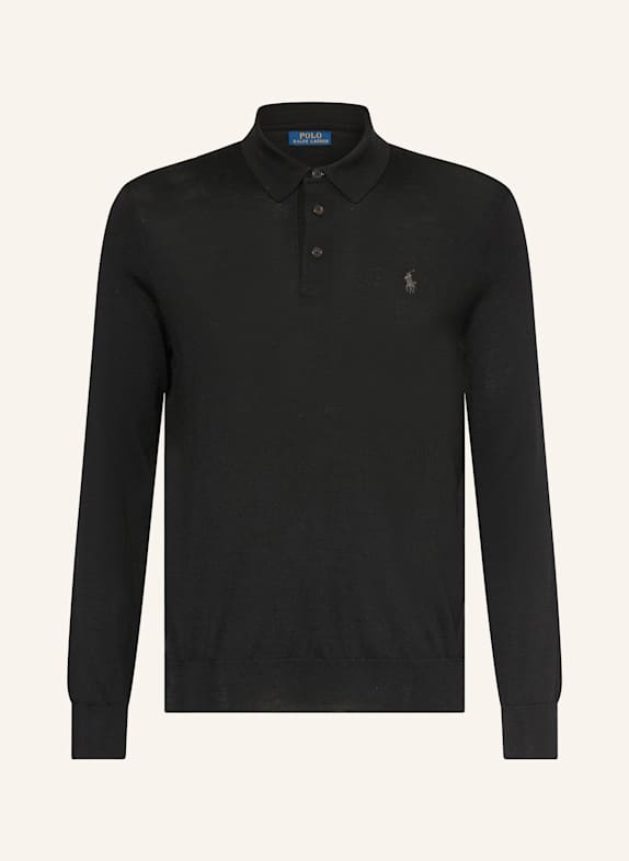 POLO RALPH LAUREN Polo en maille NOIR