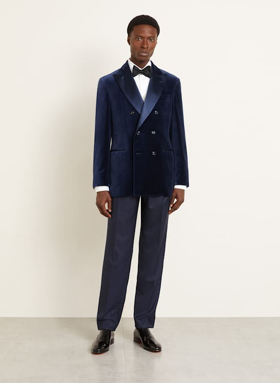 BRUNELLO CUCINELLI Pantalon Regular Fit DONKERBLAUW