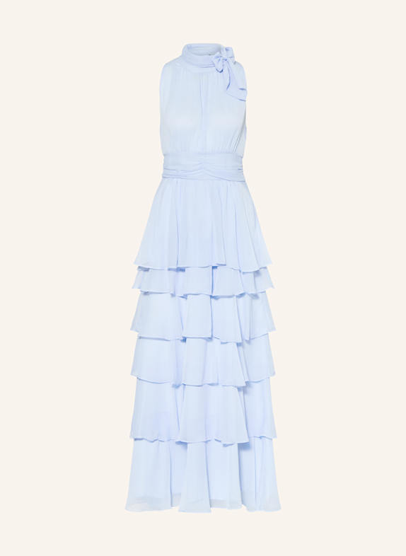 NEO NOIR Kleid MARLI mit Rüschen HELLBLAU